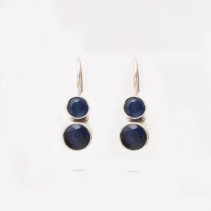Cute Hydro Blue Sapphire Earrings