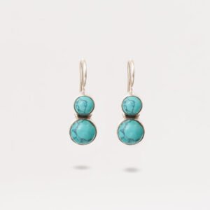 Cute Hydro Turquoise Earrings